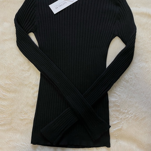 Dynamite Crew Neck Ribbed Top - Picture 3 of 3